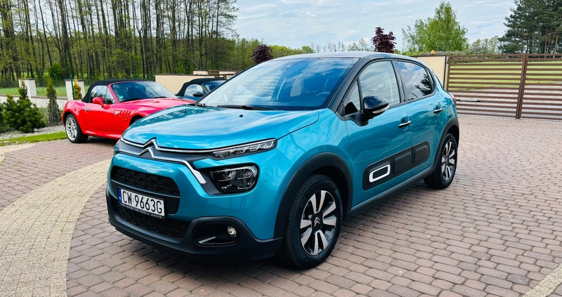 Citroen C3 cena 61900 przebieg: 11535, rok produkcji 2023 z Włocławek małe 742